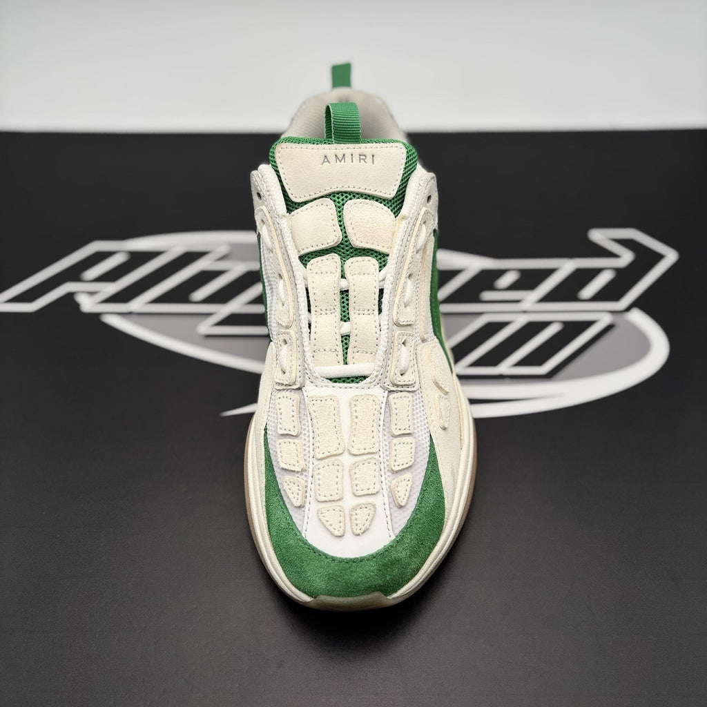 Size 43 (10 US) - Amiri Bone Runner ' Tennis Green ' | EXCELLENT!