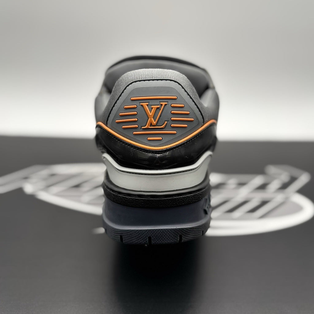 Size 10 LV (11-11.5 US) - Louis Vuitton Maxi ' Black, Orange ' | SUPER CLEAN!