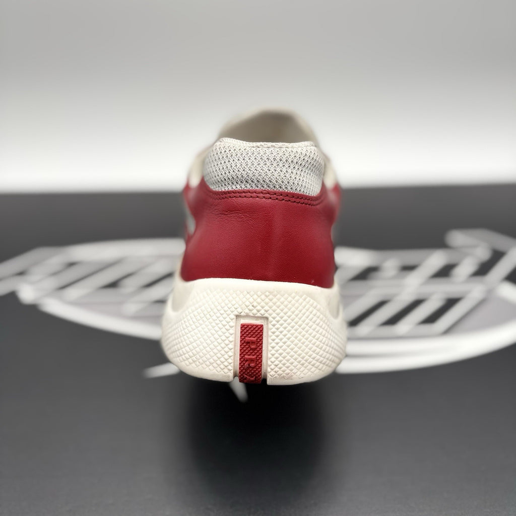 Size 9.5 UK (10.5 US) Prada Americas Cup ' Black White Red ' | GOOD CONDITION!