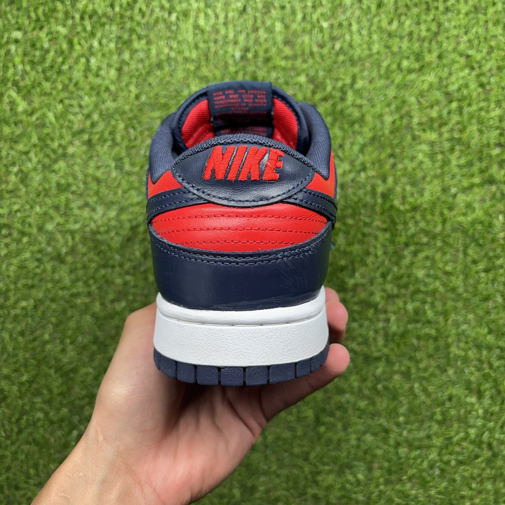 Size 11 - Nike Dunk Retro 2024 Low Navy Red |GOOD CONDITION!