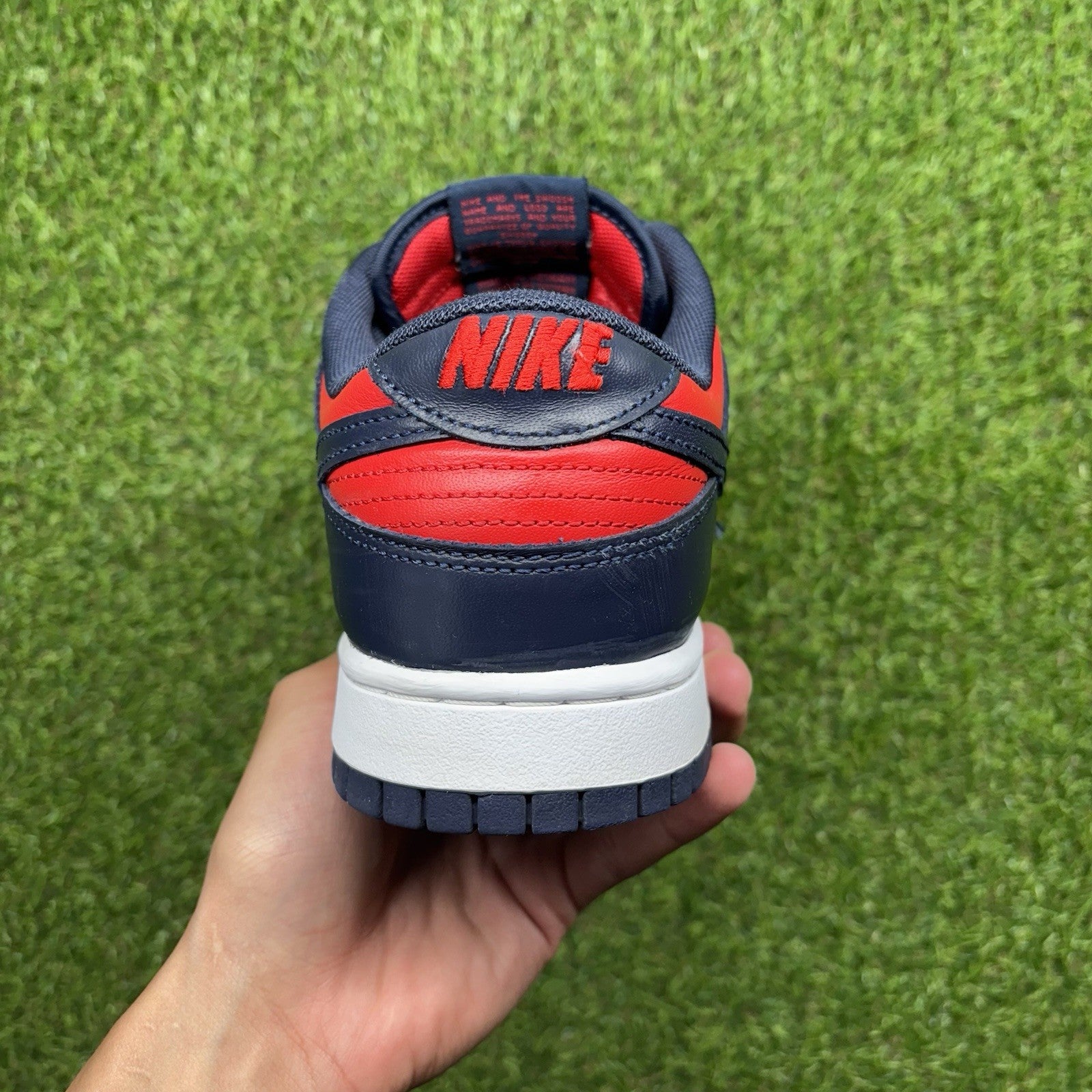 Size 11 - Nike Dunk Retro 2024 Low Navy Red |GOOD CONDITION!