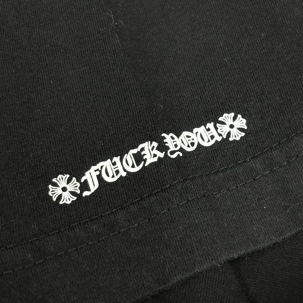 Size XL - Chrome Hearts Scroll Logo T- Shirt ' Black ' | EXCELLENT!