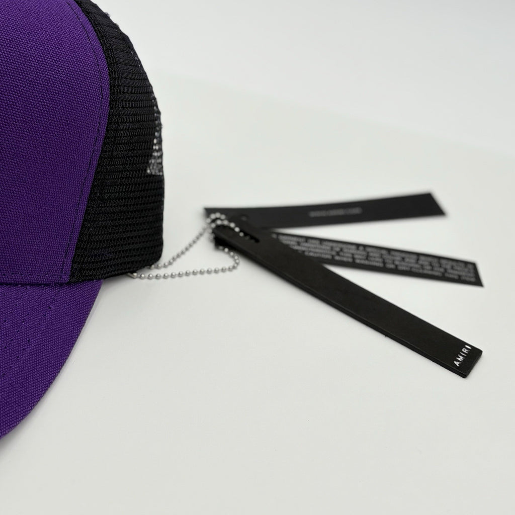 Amiri MA Trucker Hat ' Purple ' | BRAND NEW!
