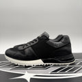 Size 7.5 LV (8.5-9 US) Louis Vuitton Run Away Sneaker ' Black White ' | GOOD!