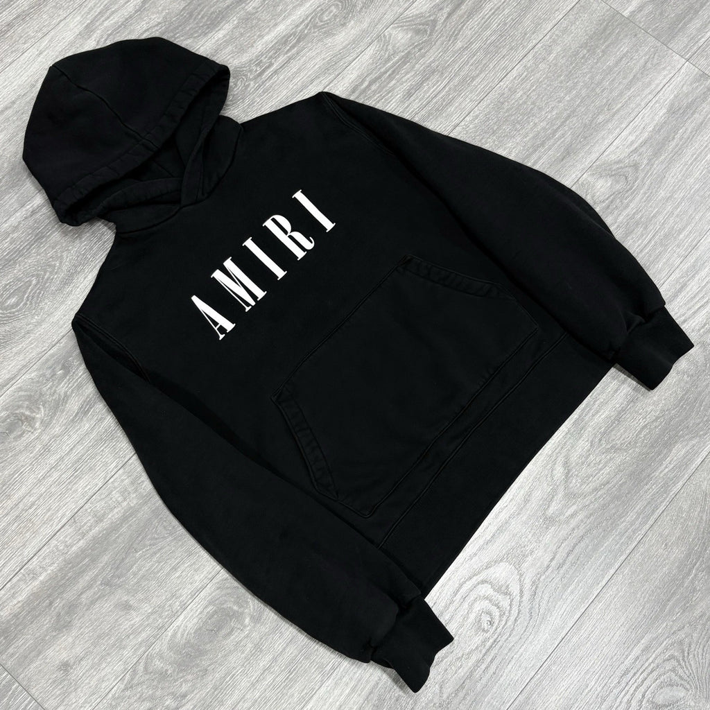Size M - Amiri Core Logo Hoodie ' Black ' | GREAT CONDITION!