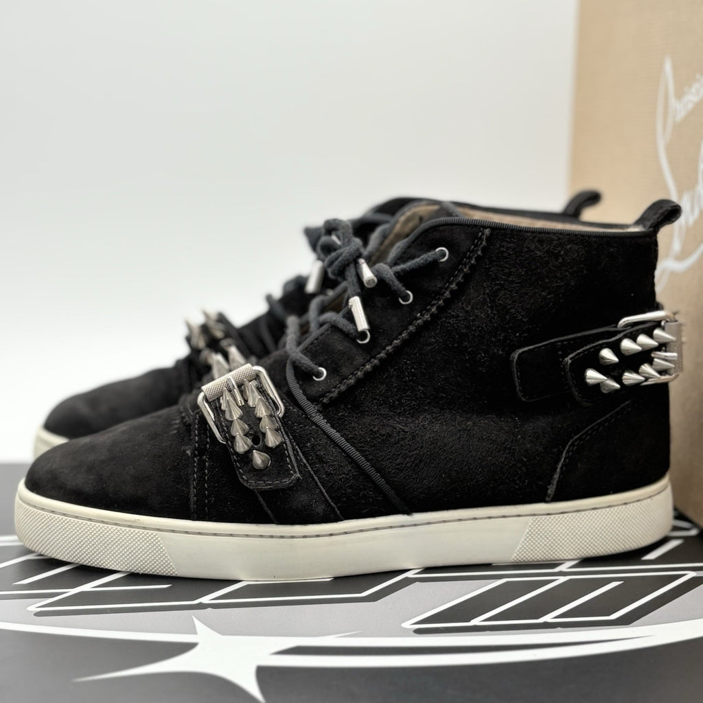 Size 41 (8 US) - Christian Louboutin High ' Nono Strap Spikes ' | GOOD CONDITION