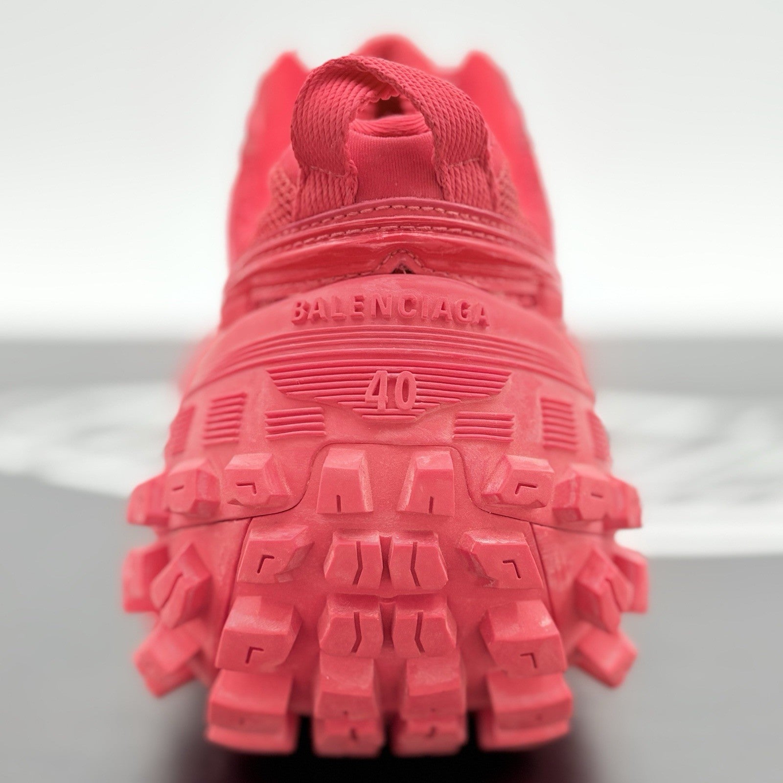 Size 40 (7 US) - Balenciaga Bouncer Defender Sneaker ' Red ' | EXCELLENT COND!