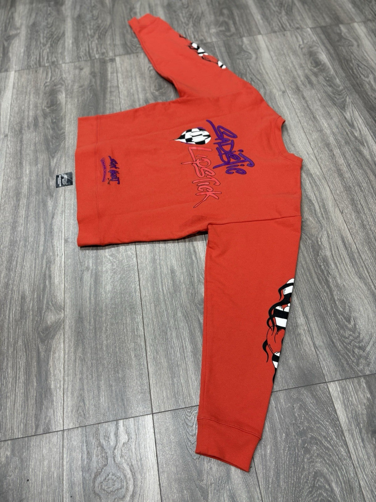 Size Medium - Chrome Hearts Matty Boy Sadistic Lipstick Crewneck ' Red ' | NEW!