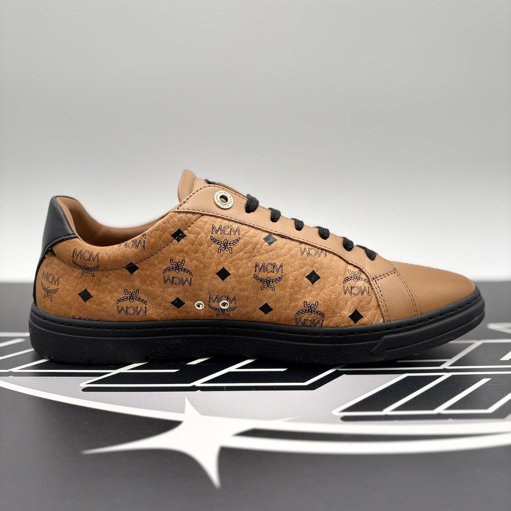 Size 41 (8 US) - MCM Terrain monogram-print sneakers | GOOD CONDITION!