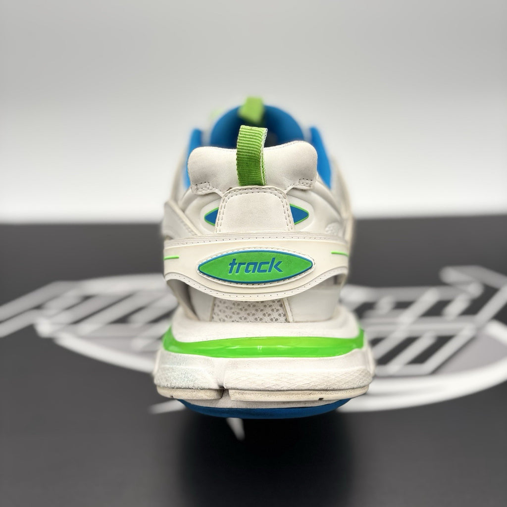 Size 45 (12 US) - Balenciaga Track ' White Blue Green ' | GREAT CONDITION!