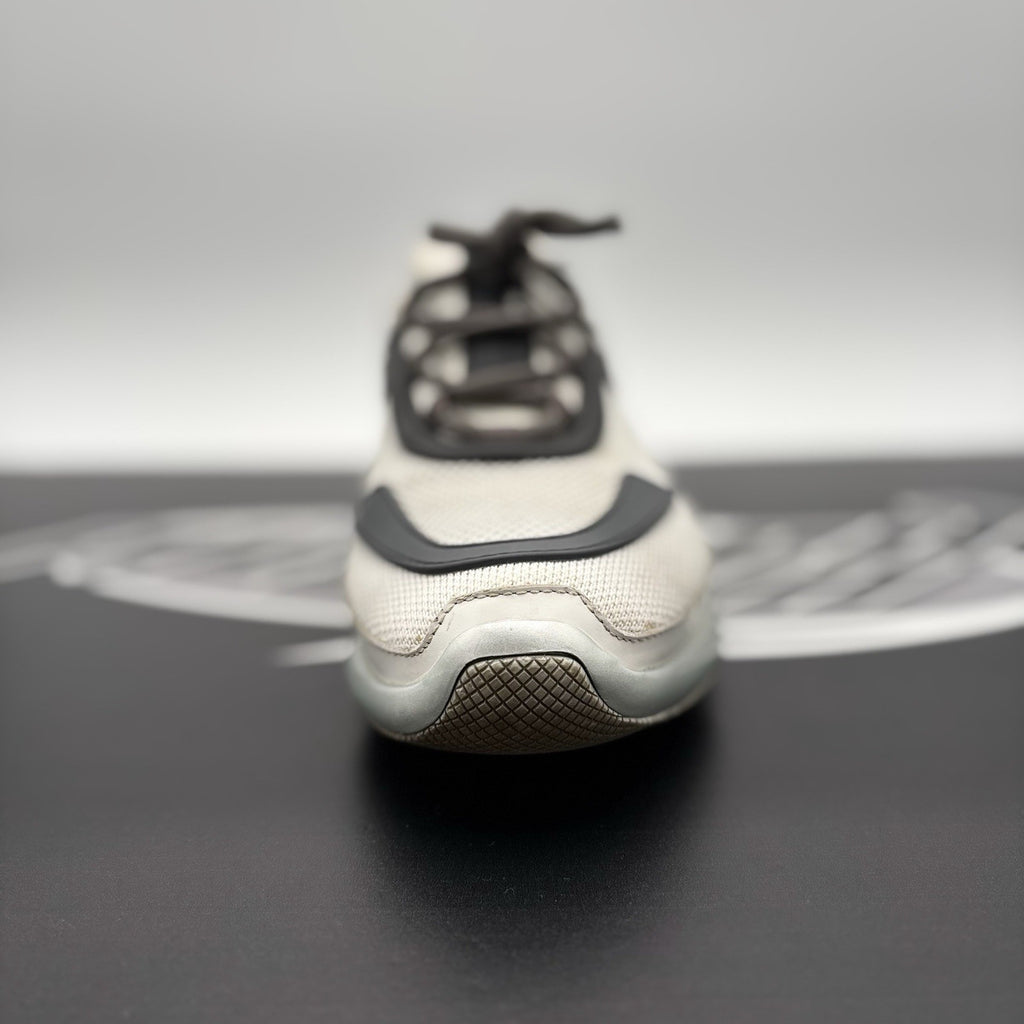 Size 6.5 UK (7.5 US) Prada Cloudbust Mesh ' White, Grey ' | GOOD CONDITION!