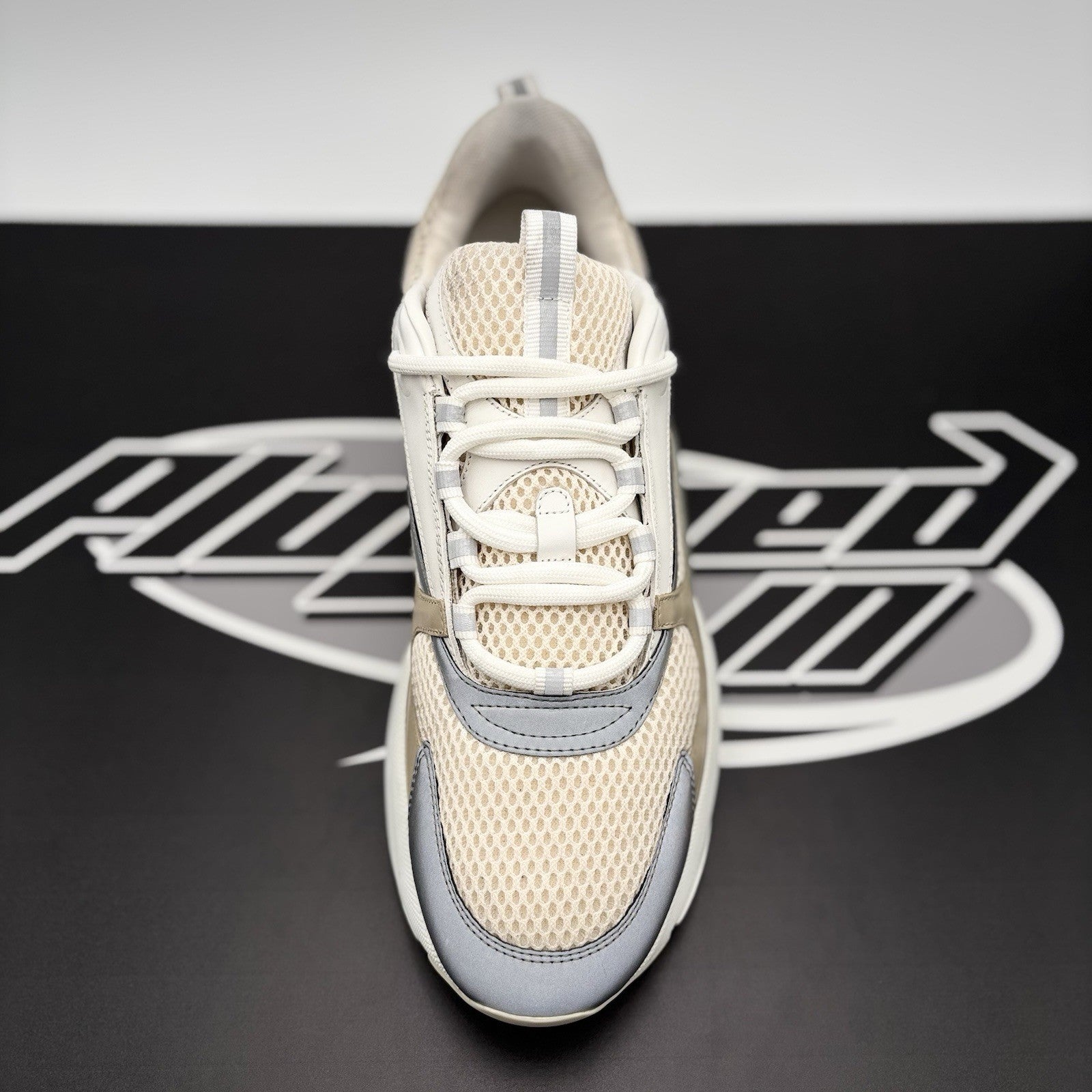 Size 44 (11 US) - Dior B22 Sneaker ' White, Beige ' | GREAT CONDITION!