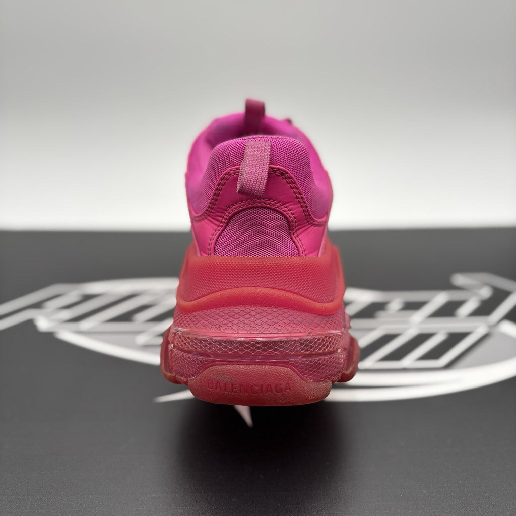 Size 41 (8 US) - Balenciaga Triple S ' Hot Pink ' | GOOD CONDITION!