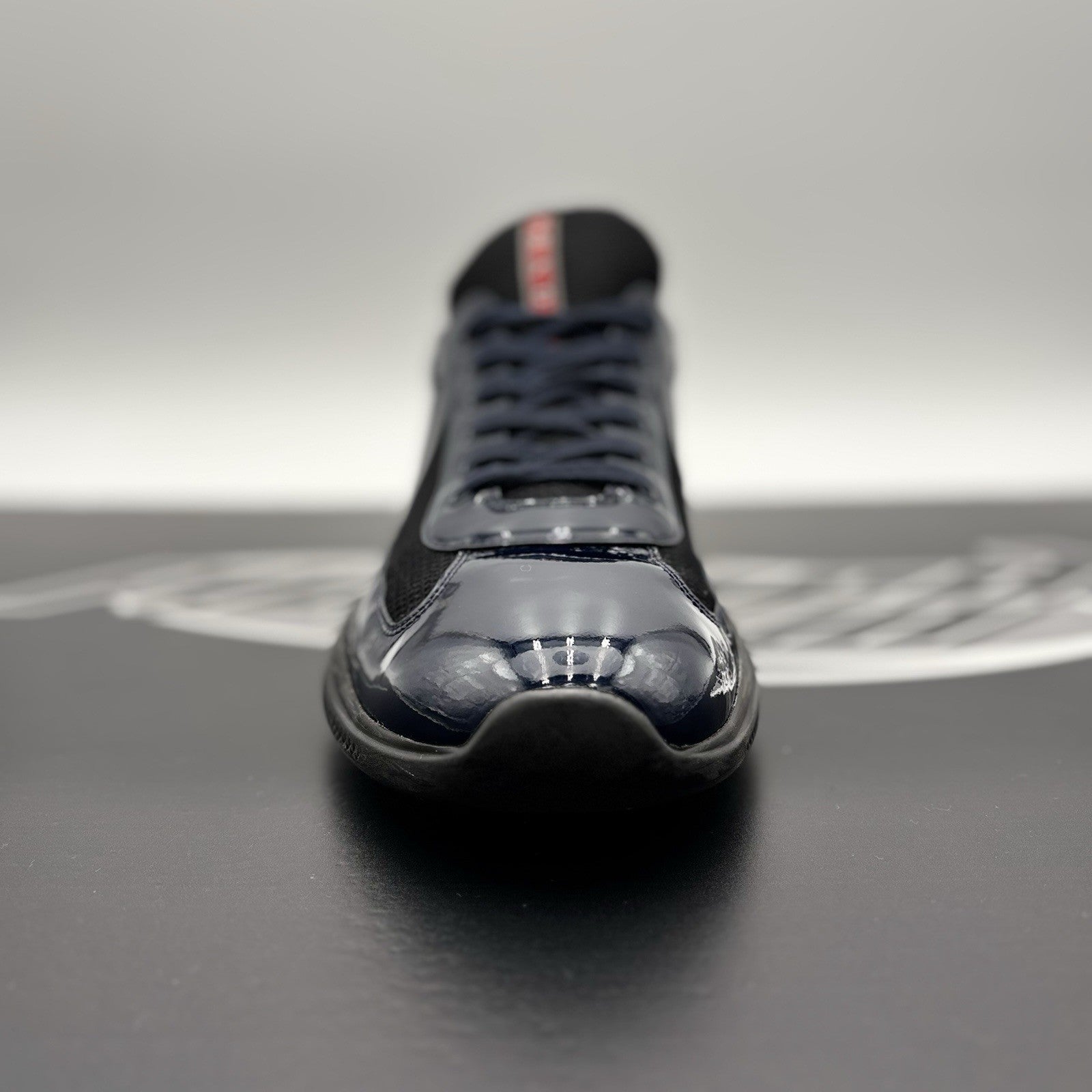 Size 11 UK (12 US) Prada Americas Cup ' Navy Red ' | GREAT CONDITION!