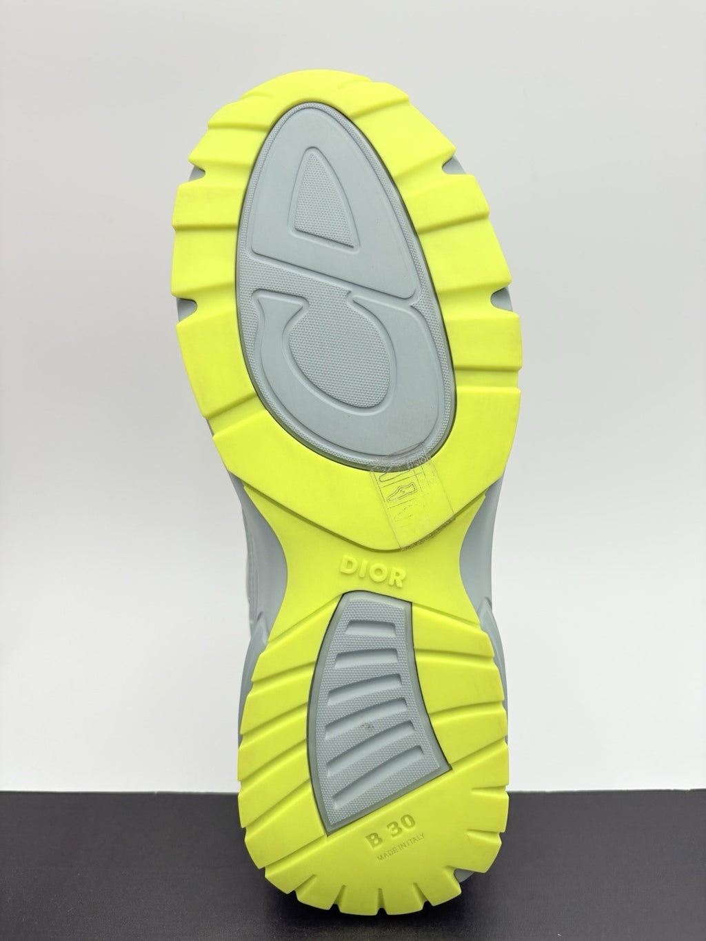 Size 41 (8 US) Dior B30 Reflective CD30 ' Blue Neon Yellow ' | EXCELLENT COND!