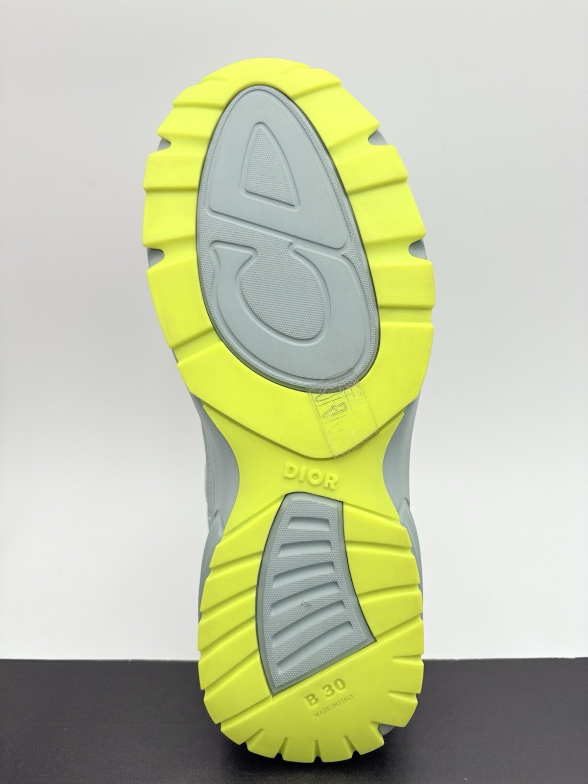 Size 41 (8 US) Dior B30 Reflective CD30 ' Blue Neon Yellow ' | EXCELLENT COND!
