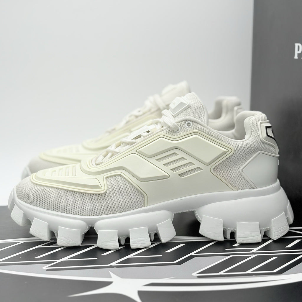 Size 8 UK (9 US) - Prada Cloudbust Thunder ' White ' | GREAT CONDITION!
