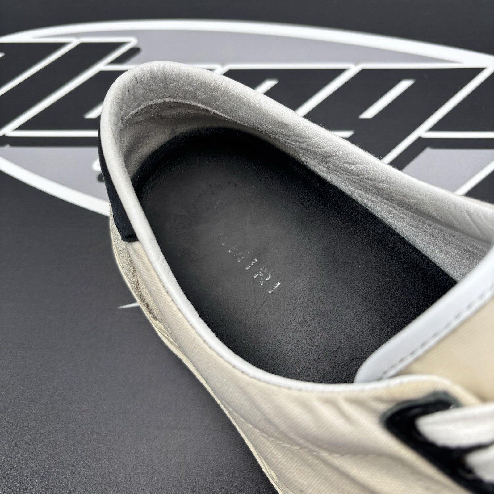 Size 42 (9 US) - Amiri Bone Slip On Skeleton Sneakers | GREAT CONDITION!