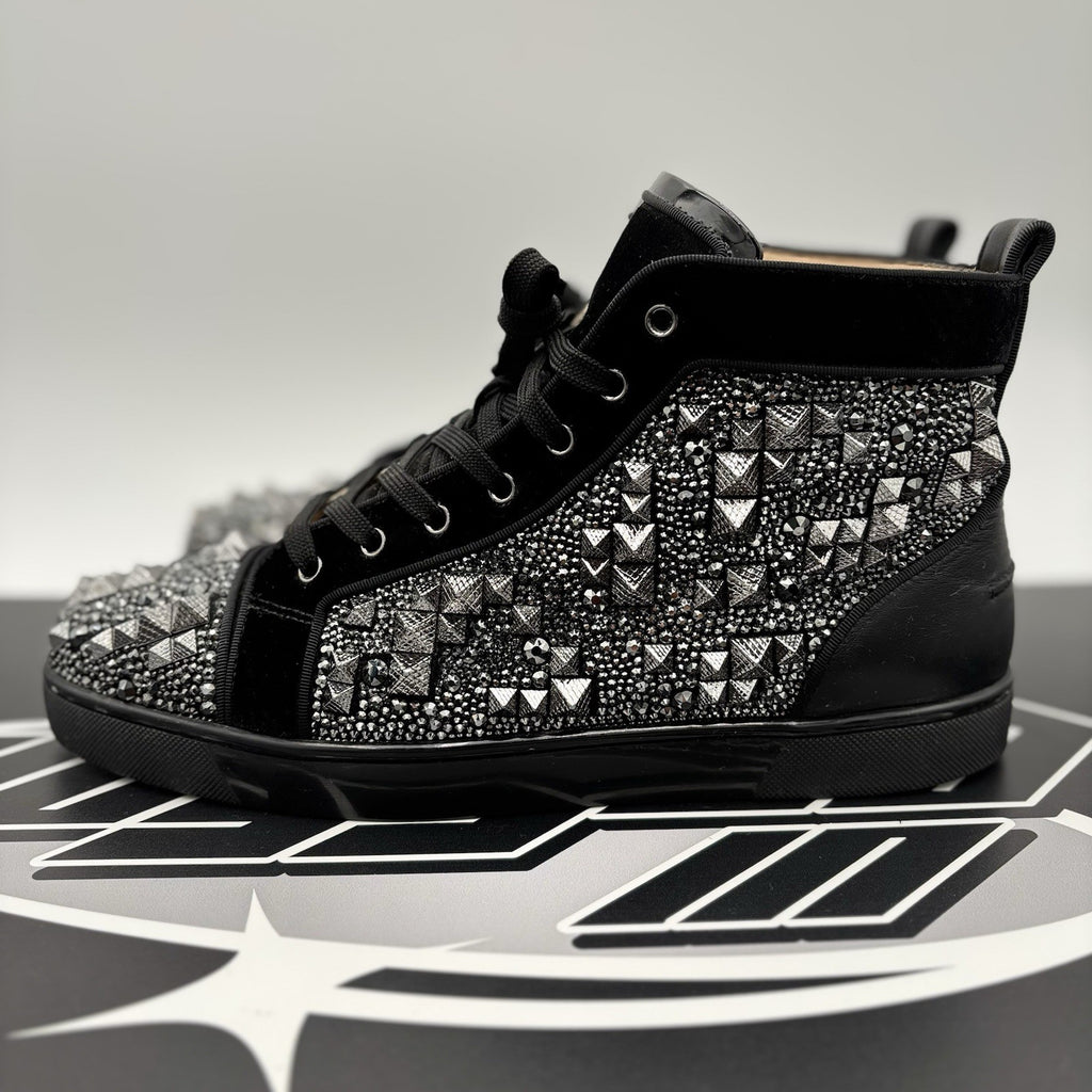 Size 43.5 (10.5 US) -Christian Louboutin Louis Max ' Multi Black ' | GREAT