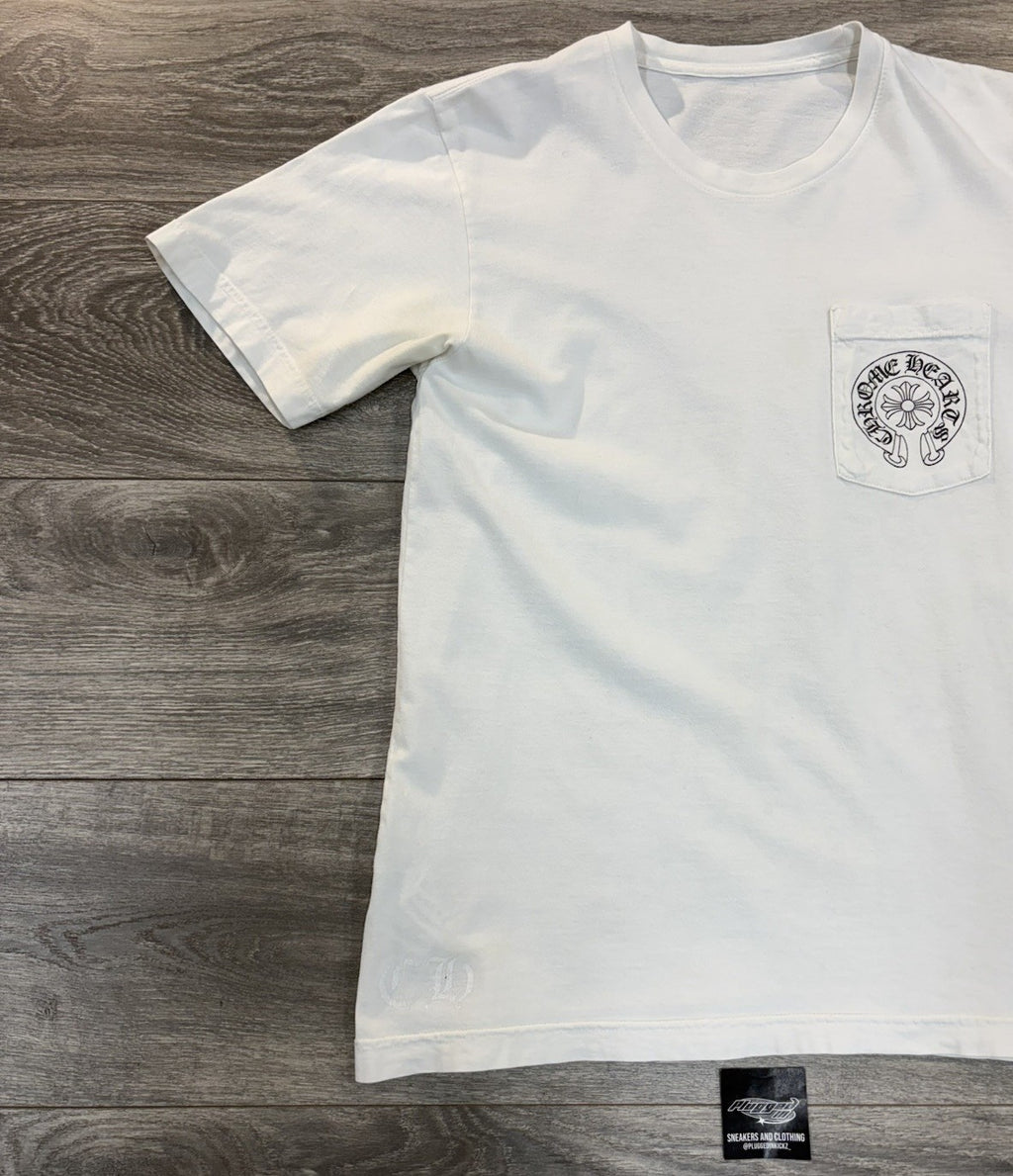 Size Medium - Chrome Hearts Malibu Exclusive T-Shirt ' White ' | GREAT COND!