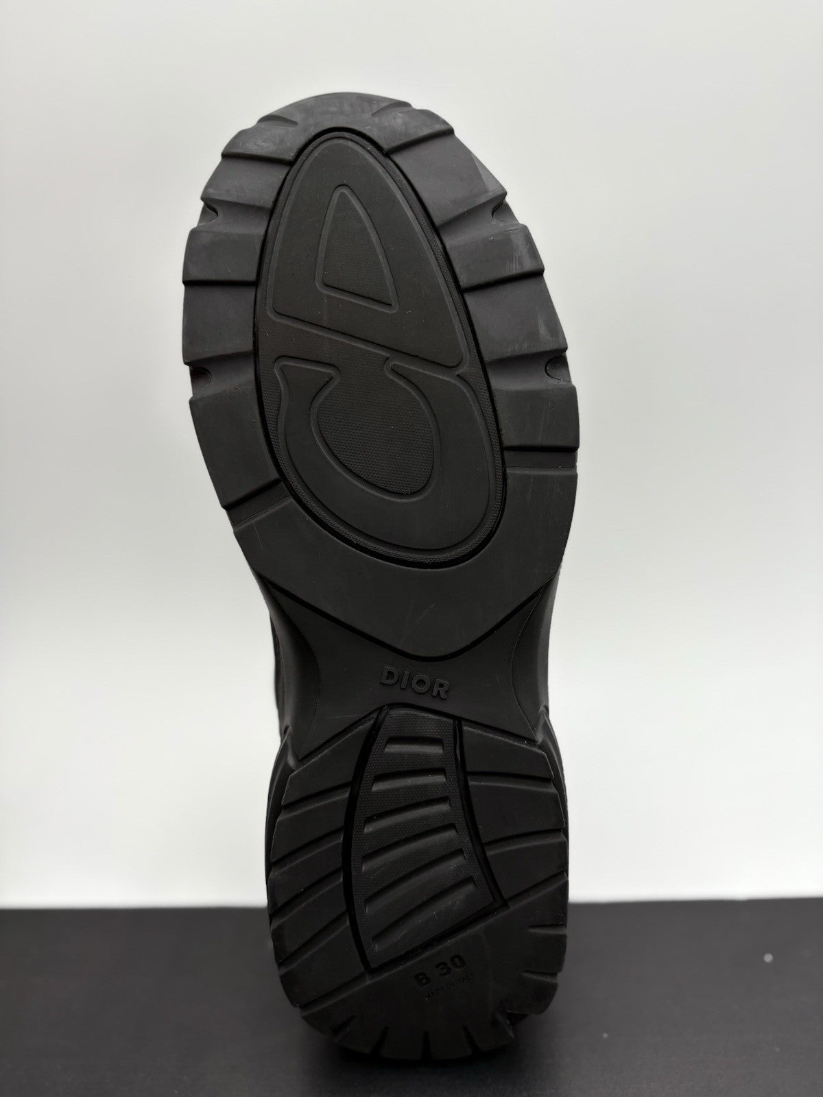 Size 45 (12 US) Dior B30 Reflective Sneaker ' Black ' | SUPER CLEAN!