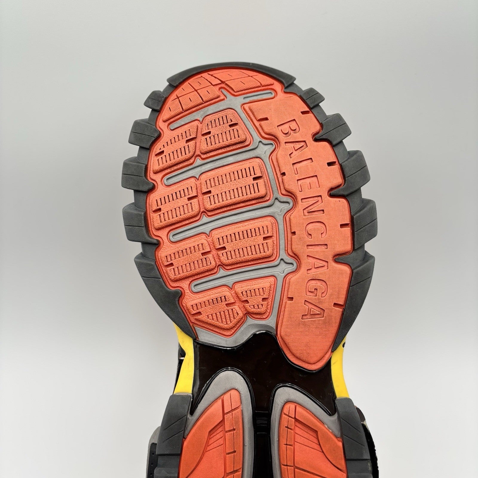 Size 43 (10 US) - Balenciaga Track.2 ' Orange, Yellow, Black ' | GOOD CONDITION!