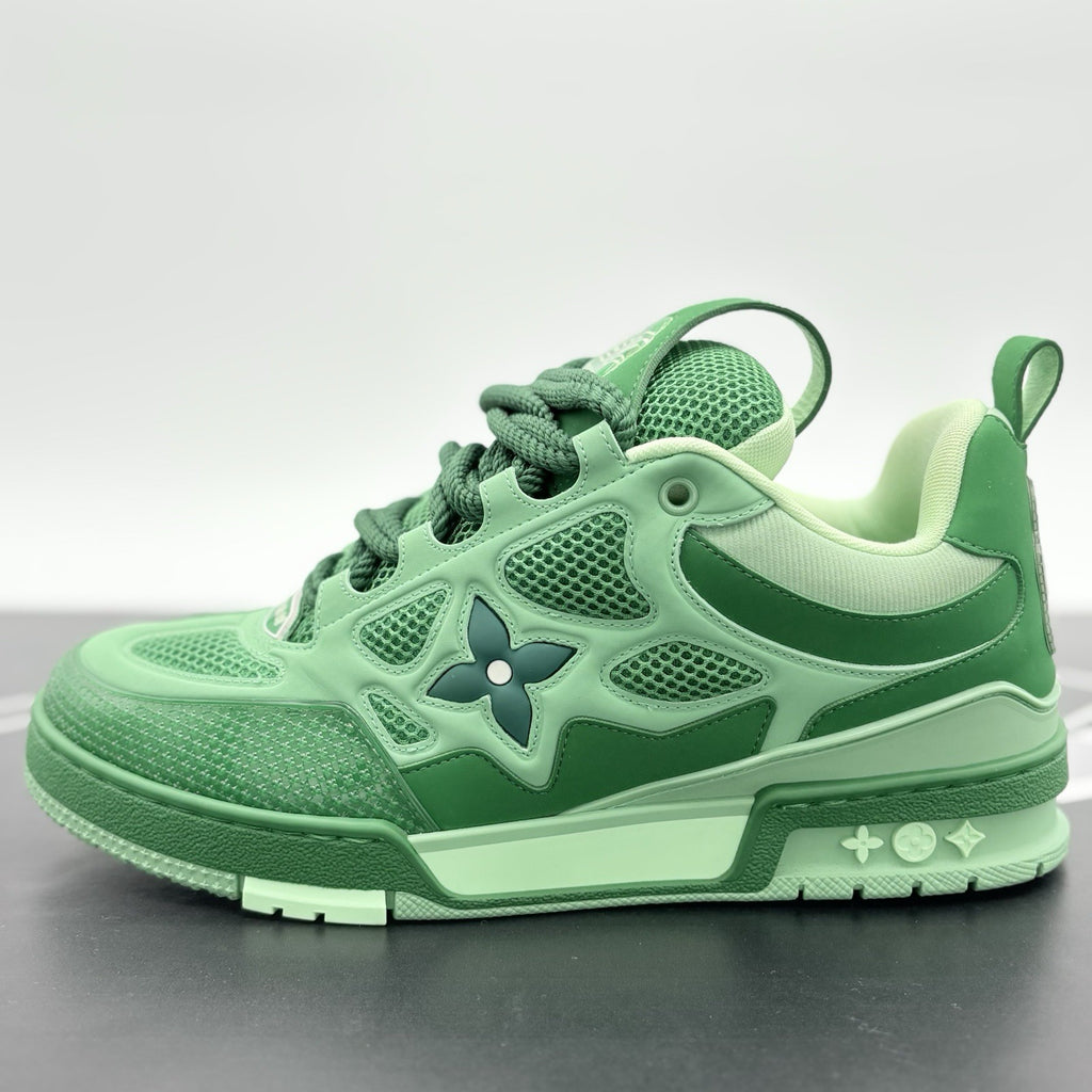 Size 7.5 LV (8.5-9 US) - Louis Vuitton Skate ' Green ' | EXCELLENT CONDITION!