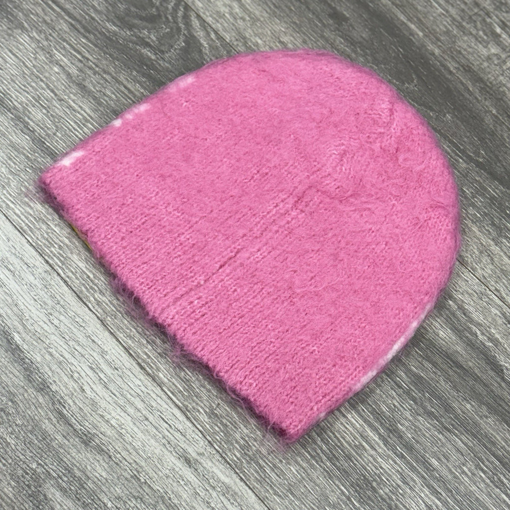 Thats An Awful Lot Of Cough Syrup Mohair Beanie ' Pink ' | NEW!