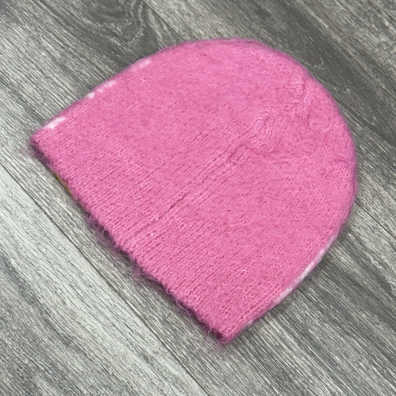 Thats An Awful Lot Of Cough Syrup Mohair Beanie ' Pink ' | NEW!