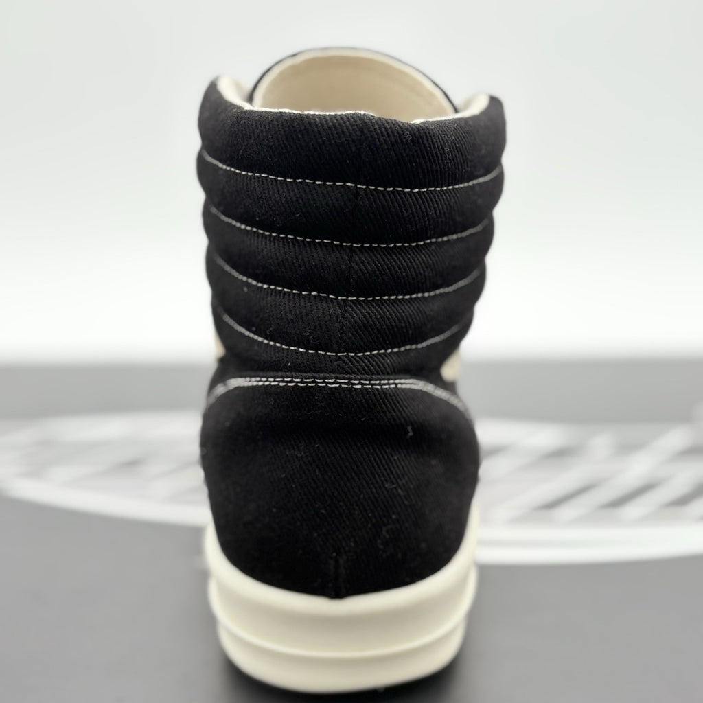 Size 43 (10 US) Rick Owens DRKSHDW Black Hollywood High Vintage | CLEAN!