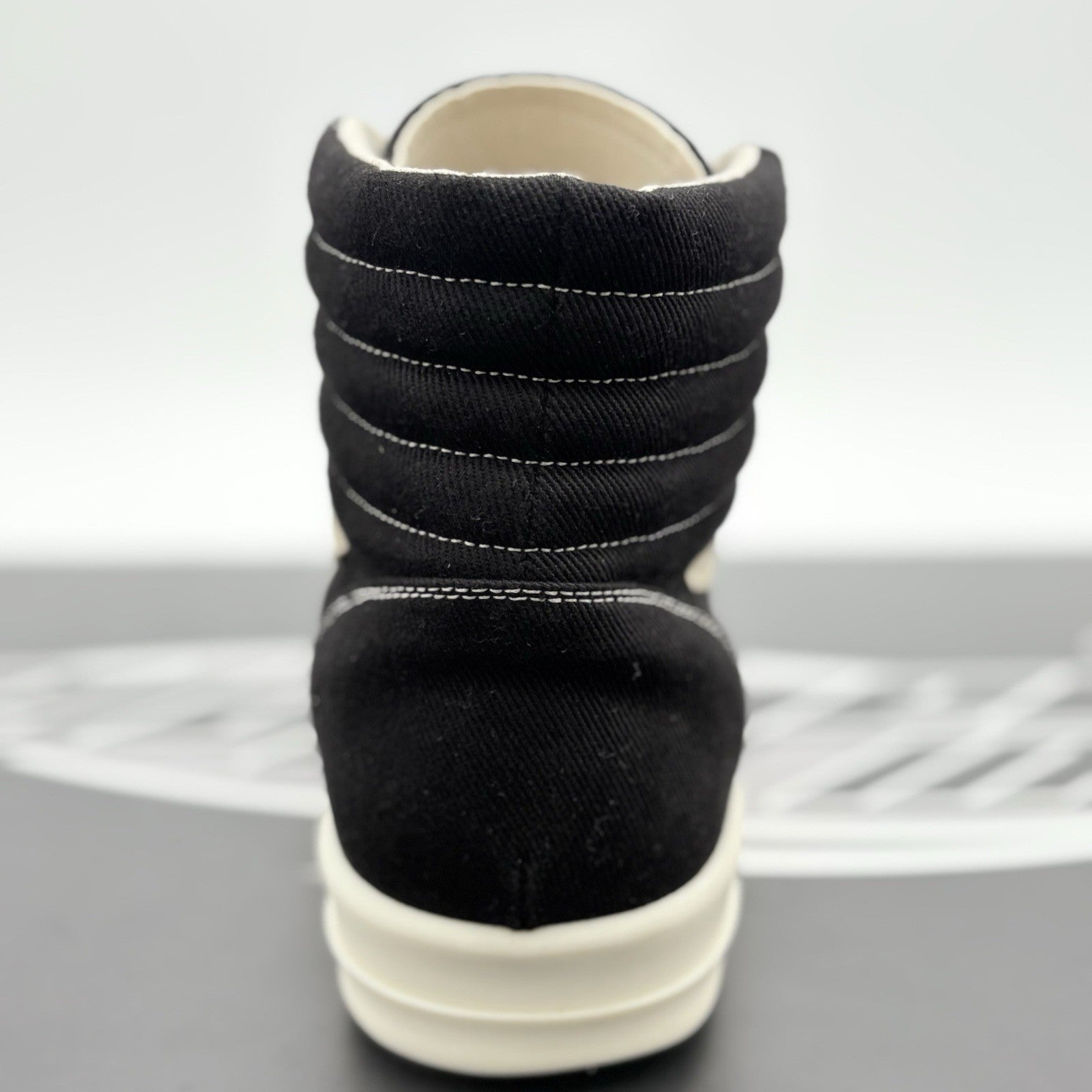 Size 43 (10 US) Rick Owens DRKSHDW Black Hollywood High Vintage | CLEAN!
