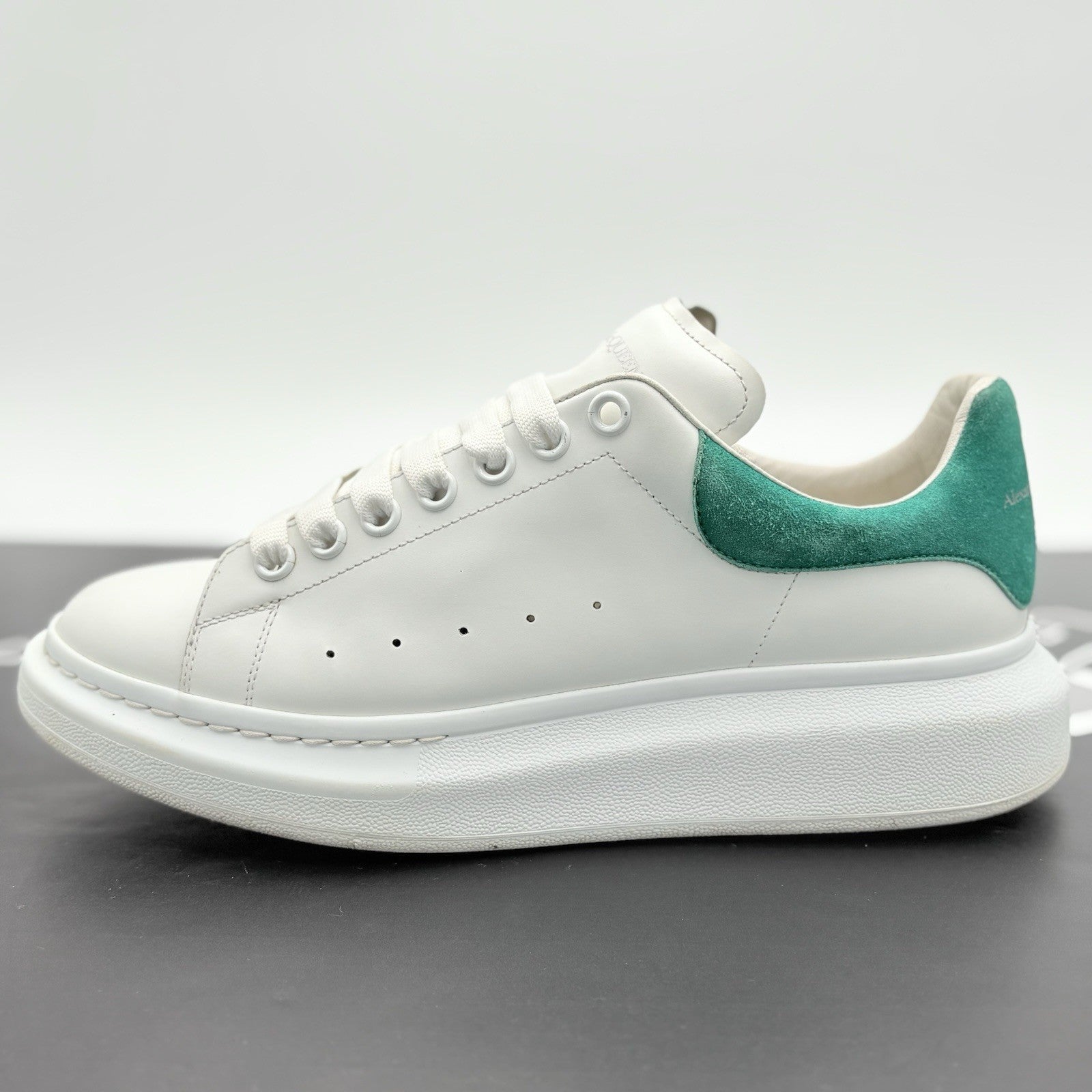 Size 42 (9 US) Alexander McQueen Oversized ' White Aruba Blue ' | GOOD CONDITION