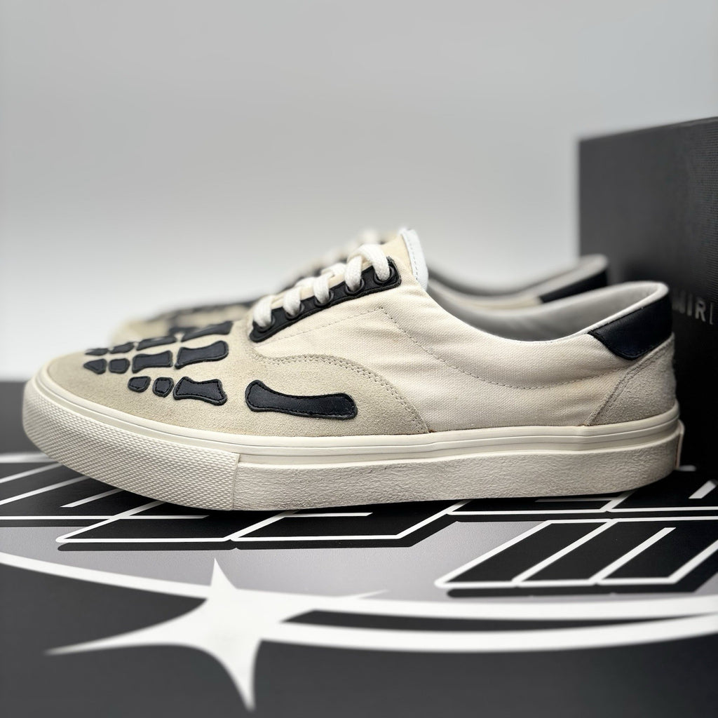Size 42 (9 US) - Amiri Bone Slip On Skeleton Sneakers | GREAT CONDITION!