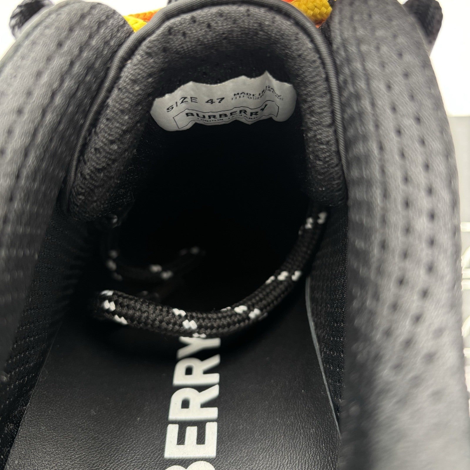Size 47 (14 US) - Burberry Arthur Low-Top  ' Chord Detail ' | EXCELLENT!