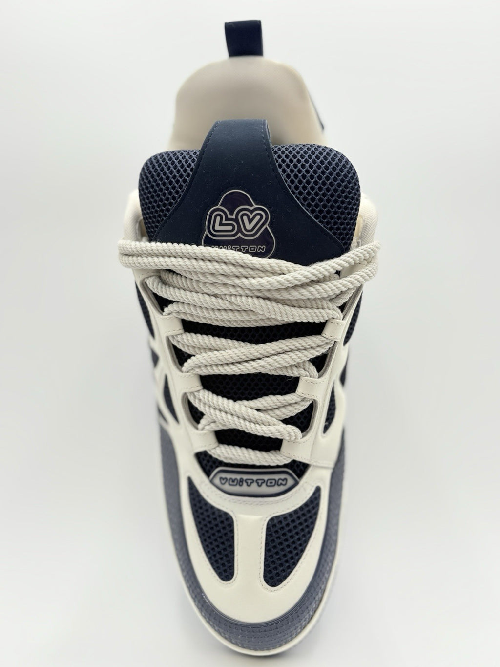 Size 12 LV (13-13.5 US) Louis Vuitton Skate ' Marine ' | GREAT CONDITION