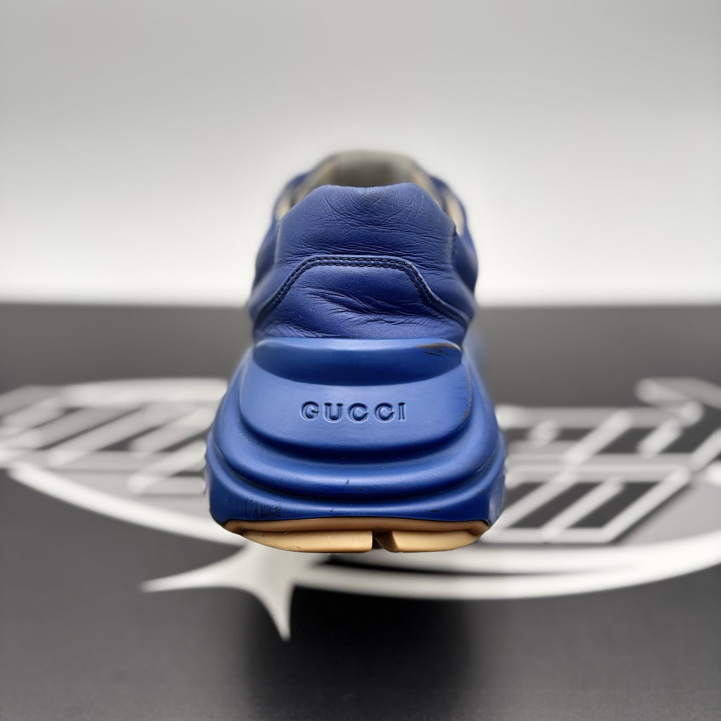 Size 8 G (8.5 US) - Gucci Rhyton MLB Edition ' New York Yankees Blue '