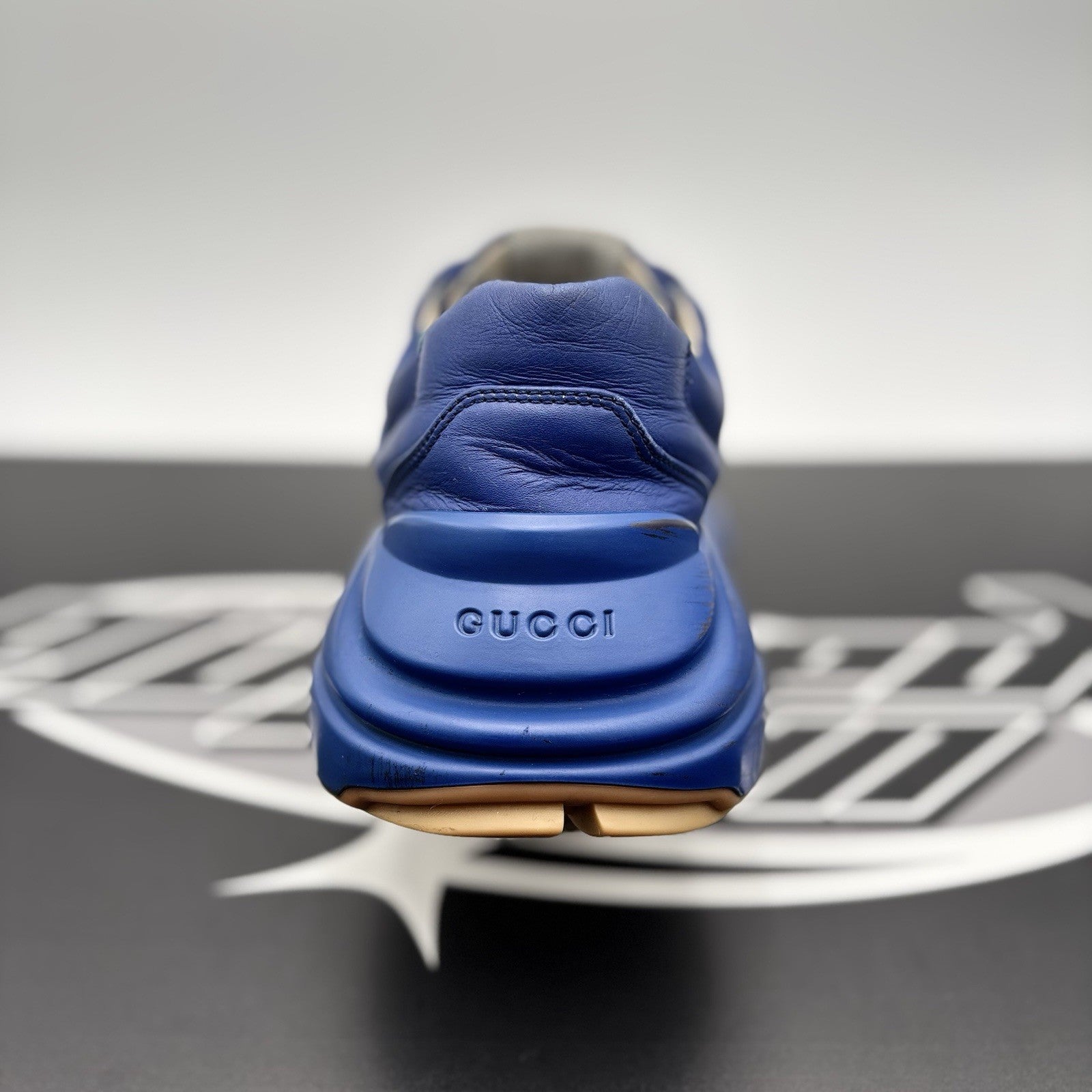 Size 8 G (8.5 US) - Gucci Rhyton MLB Edition ' New York Yankees Blue '
