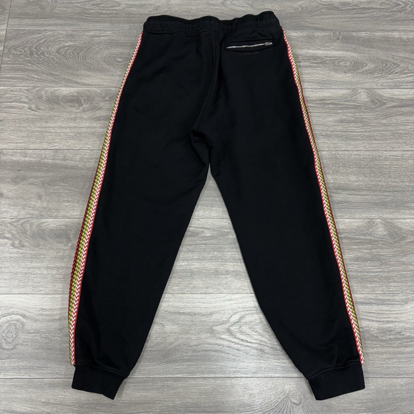 Size M - Lanvin Curb Lace Sweatpants ' Black Multi Color ' | GREAT CONDITION!