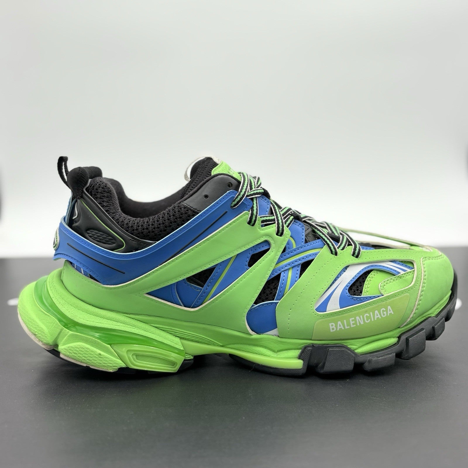 Size 45 (12 US) - Balenciaga Track ' Blue Green ' | GREAT CONDITION!