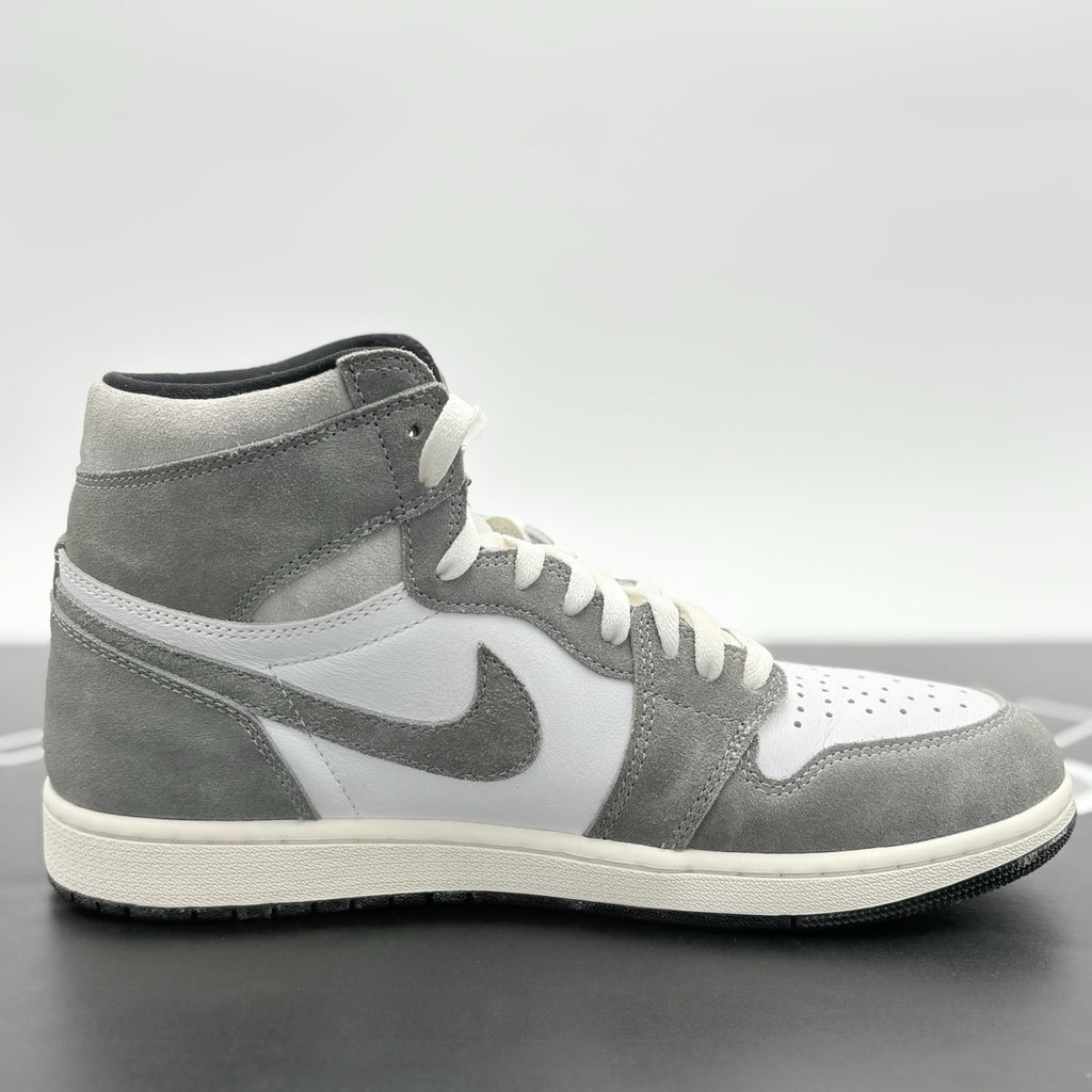 Size 10.5 - Air Jordan 1 Retro OG High ' Washed Black ' | ONLY WORN 1-3x