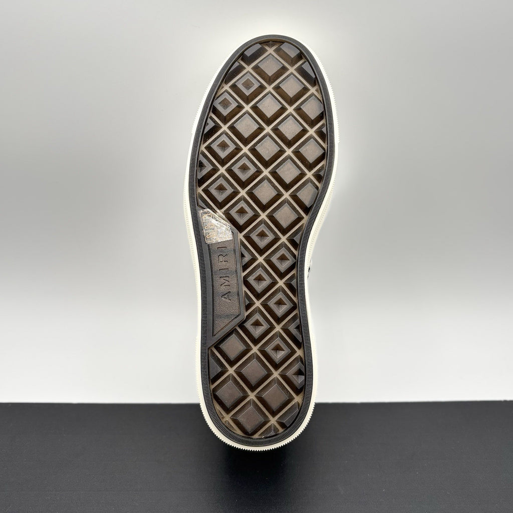 Size 43 (10US) Amiri Court Low ' White Leopard ' | Excellent!