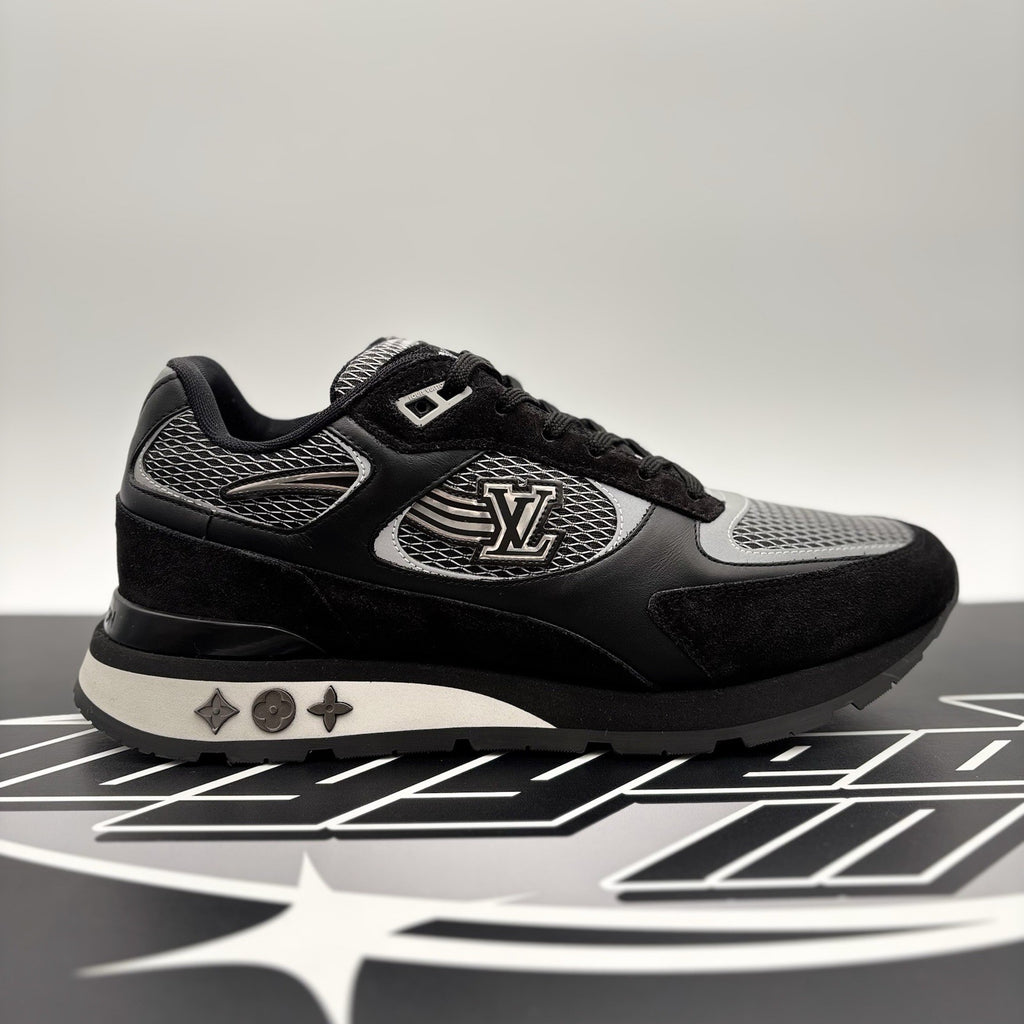 Size 8 LV (9-9.5 US) Louis Vuitton Run Away Low ' Black ' | EXCELLENT CONDITION!