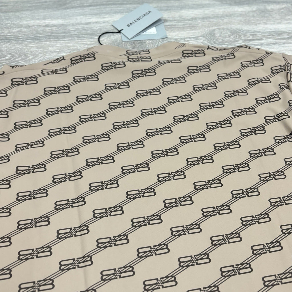 Size S - Balenciaga SW Swim T-Shirt ' Beige ' | BRAND NEW!