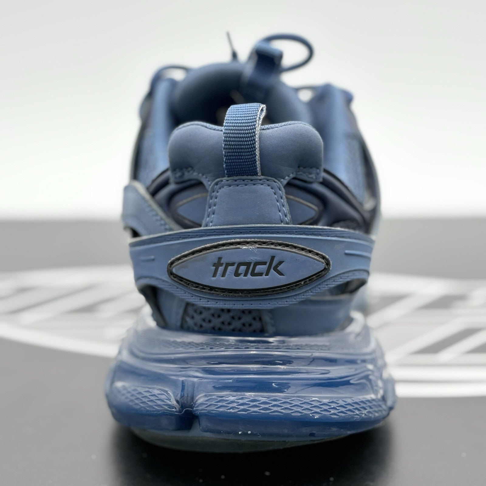 Size 40 (7 US) - Balenciaga Track ' Clear Sole Dark Navy '