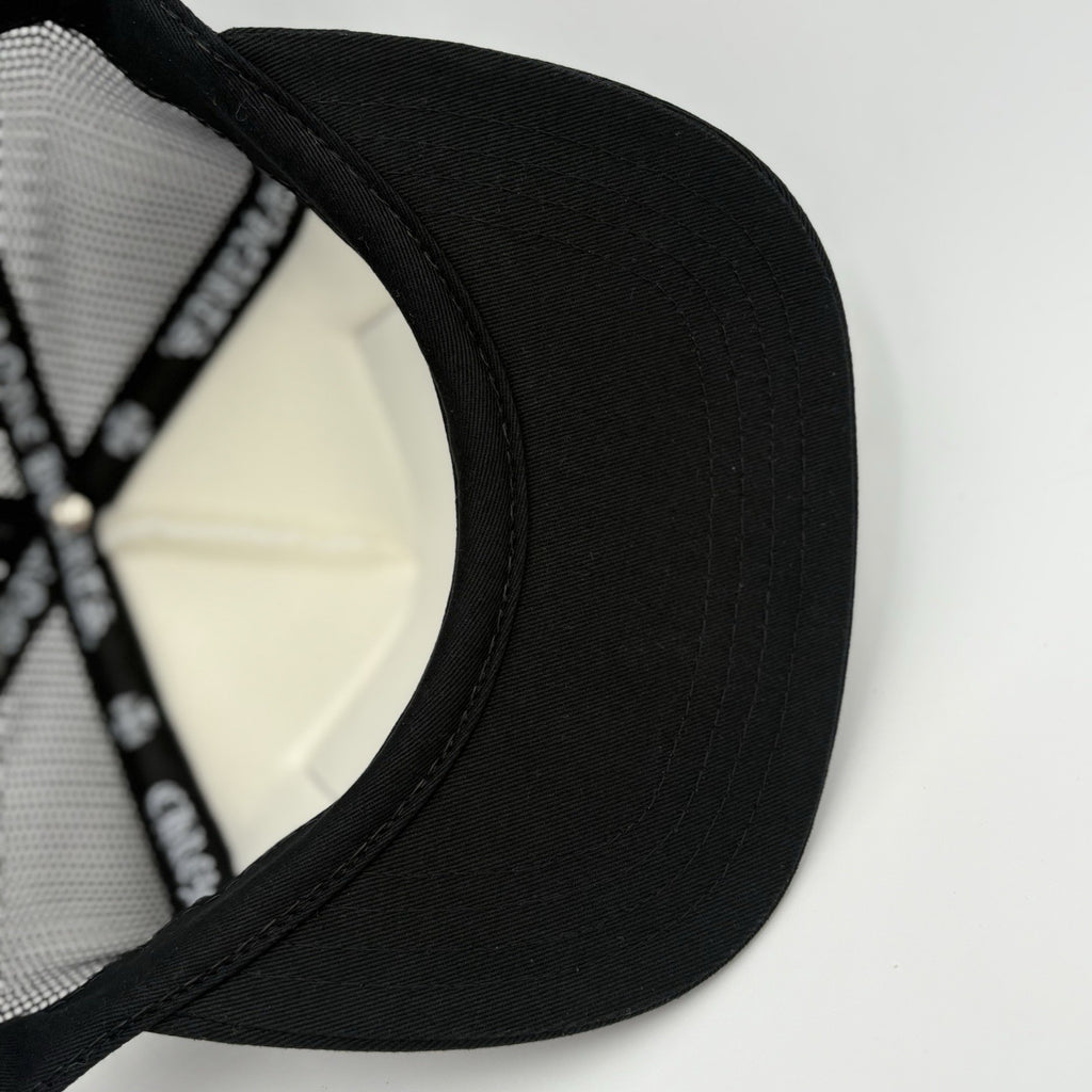 Chrome Hearts Hollywood Exclusive Trucker Hat ' White Black ' | BRAND NEW!