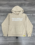 Size Large - Thats A Awful Lot Of Cough Syrup Hoodie ' Beige, White '