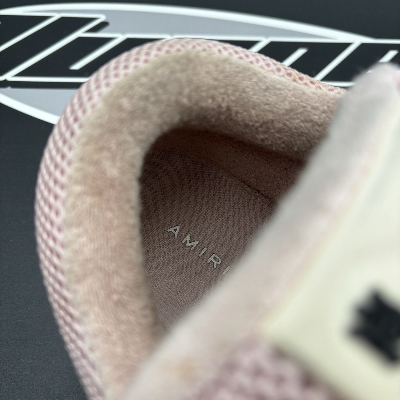 Size 41 (8 US) Amiri MA-1 ' White Pink ' | GOOD CONDITION!