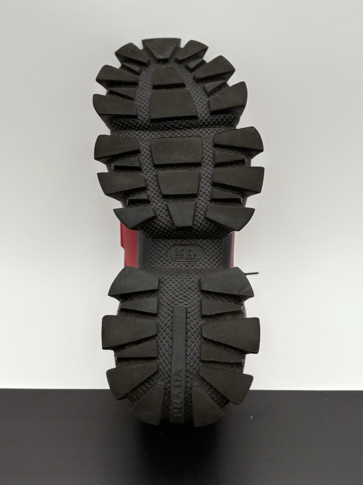 Size 9 UK (10 US) - Prada Cloudbust Thunder ' Red Black ' | GREAT CONDITION!