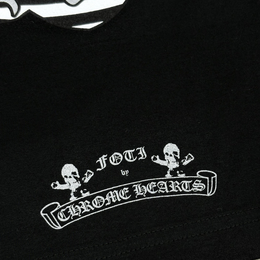 Size S - Chrome Hearts x Foti x Yung Blud x Aerosmith T-Shirt ' Black ' | NEW!