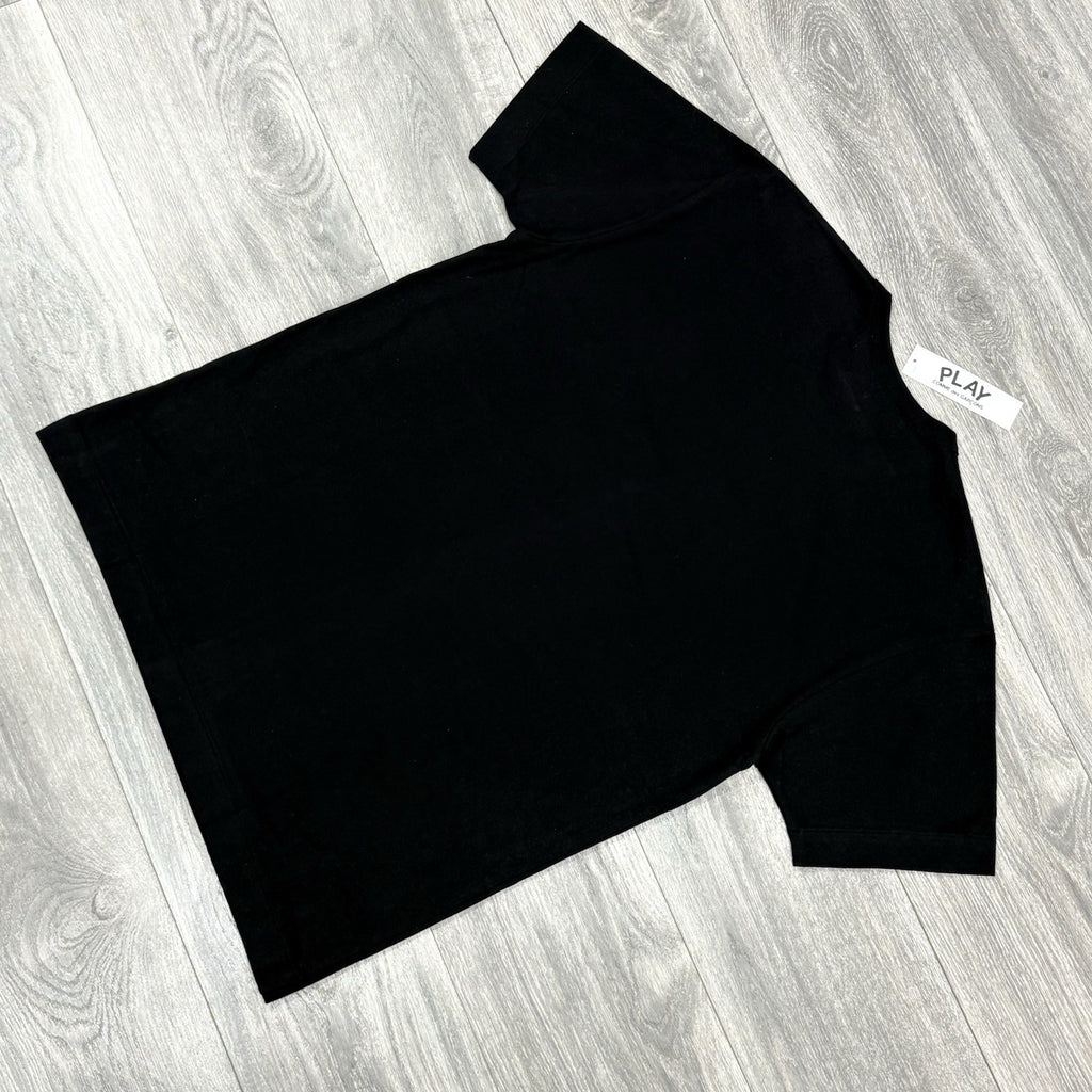 Size XL - Comme Des Garçons Play T Shirt ' Black Gold ' | NEW!